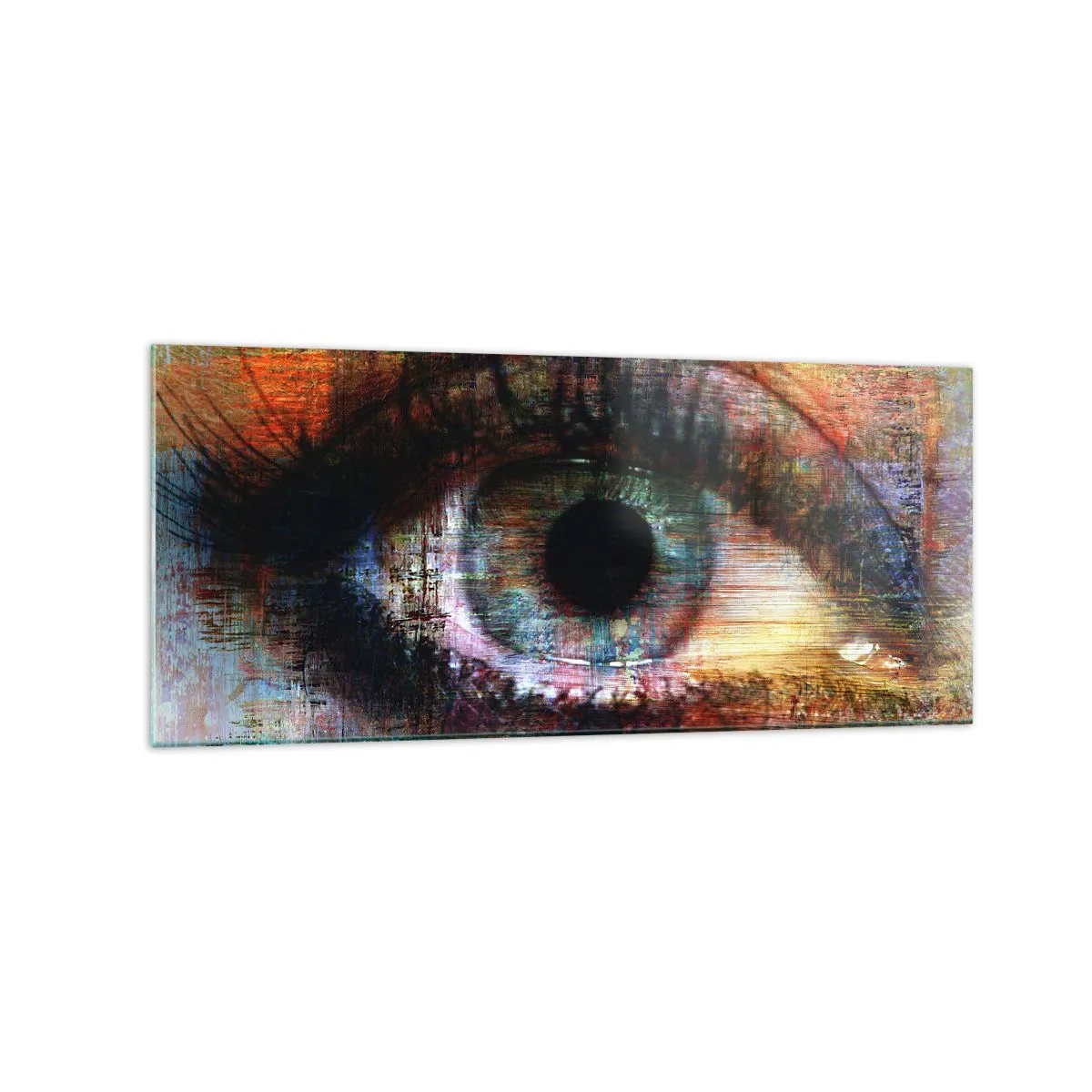 Tablou pe sticlă - Poți privi în suflet - 120x50 cm