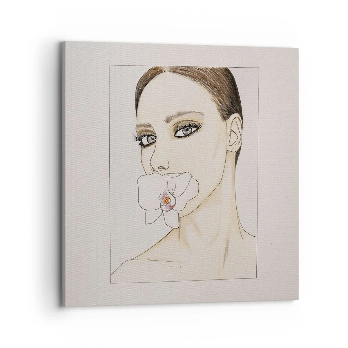 Tablou pe pânză - Un simbol al eleganței și frumuseții - 70x70 cm