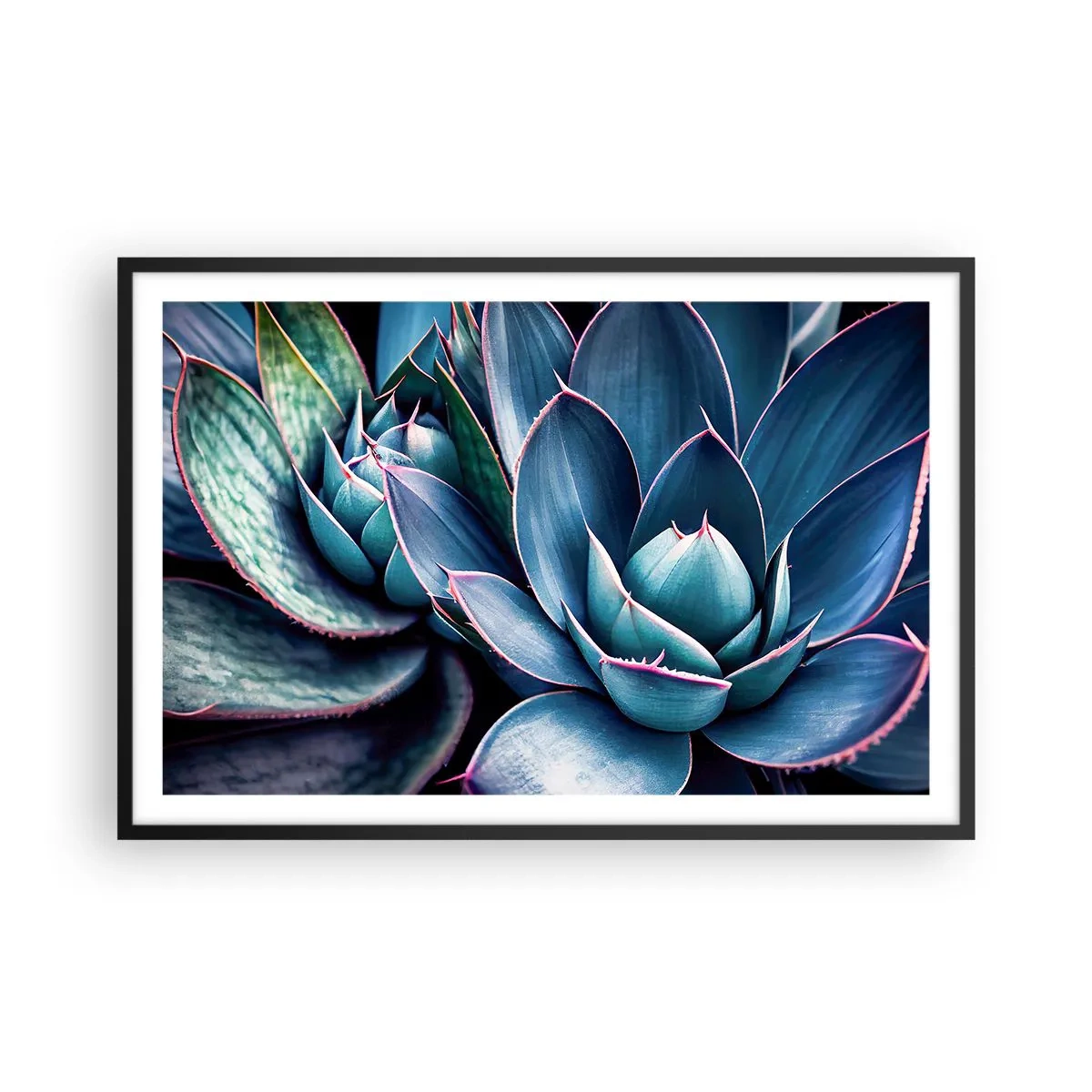 Poster în ramă neagră - Forța vitală - 91x61 cm