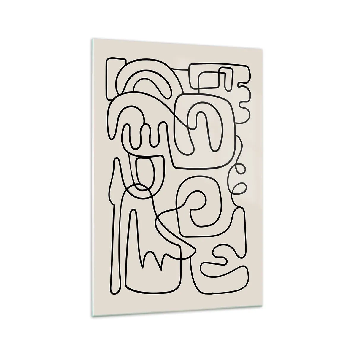 Tablou pe sticlă - Pe traseu - 70x100 cm