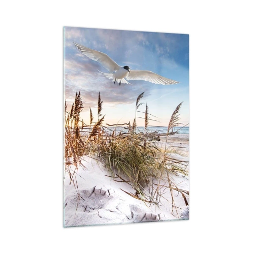 Tablou pe sticlă - Vânt dinspre mare - 50x70 cm