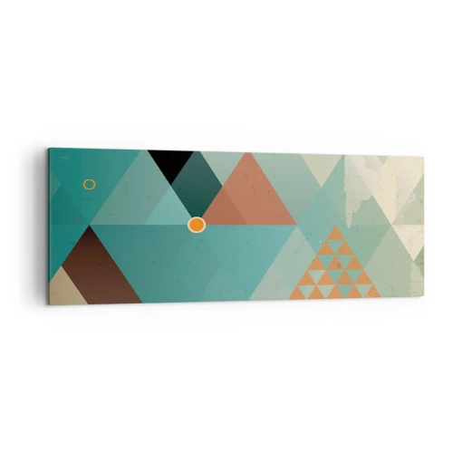 Tablou pe pânză - Unitatea multiplicității, multiplicitatea unității - 140x50 cm