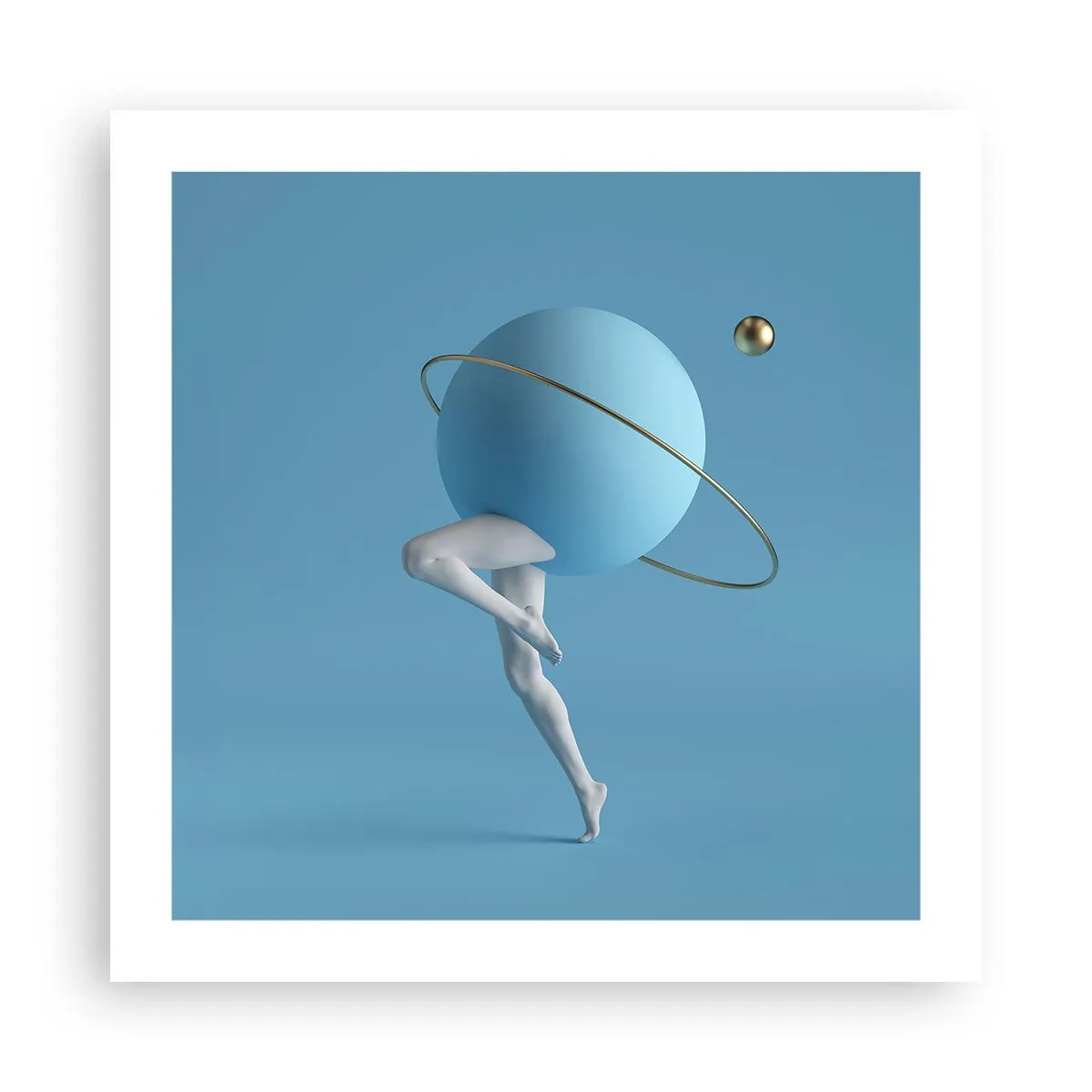 Poster - Și planetele o iau razna - 50x50 cm