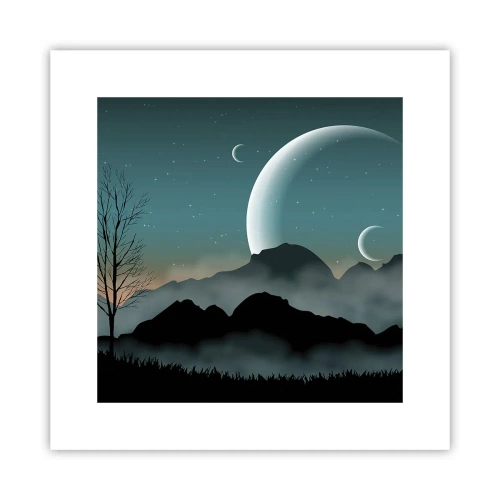 Poster - Carnavalul unei nopți înstelate - 30x30 cm