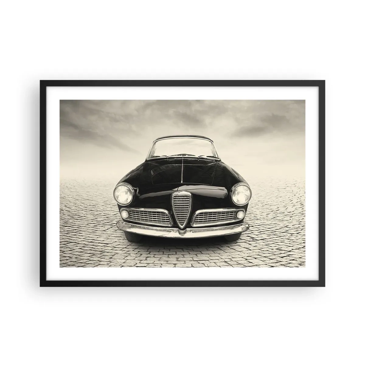 Poster în ramă neagră - Și cum să nu mă iubești? - 70x50 cm