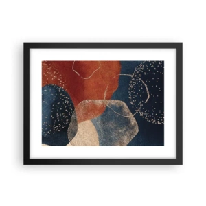 Poster în ramă neagră - Ușurința de a fi - 40x30 cm