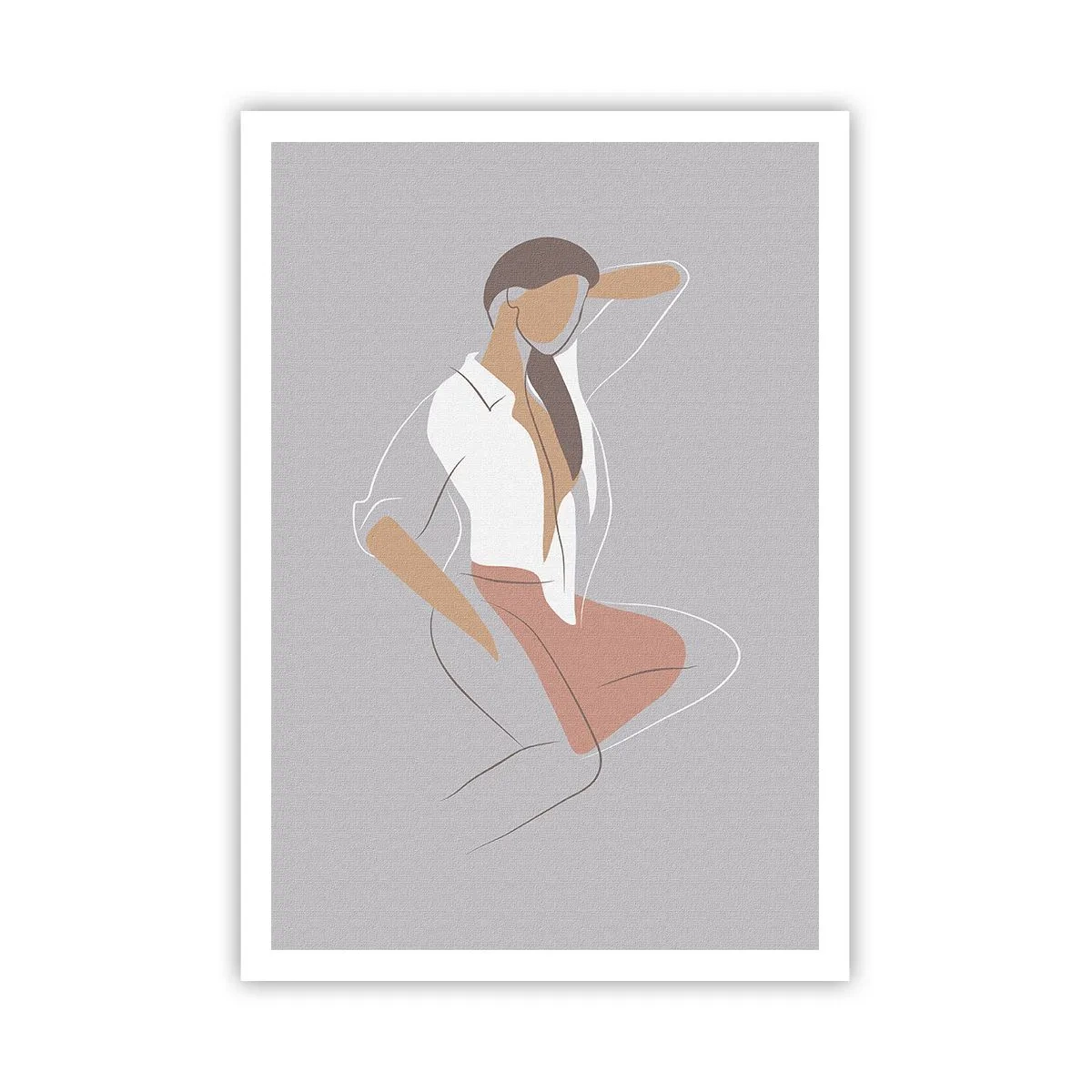 Poster - Schiță de farmec - 70x100 cm