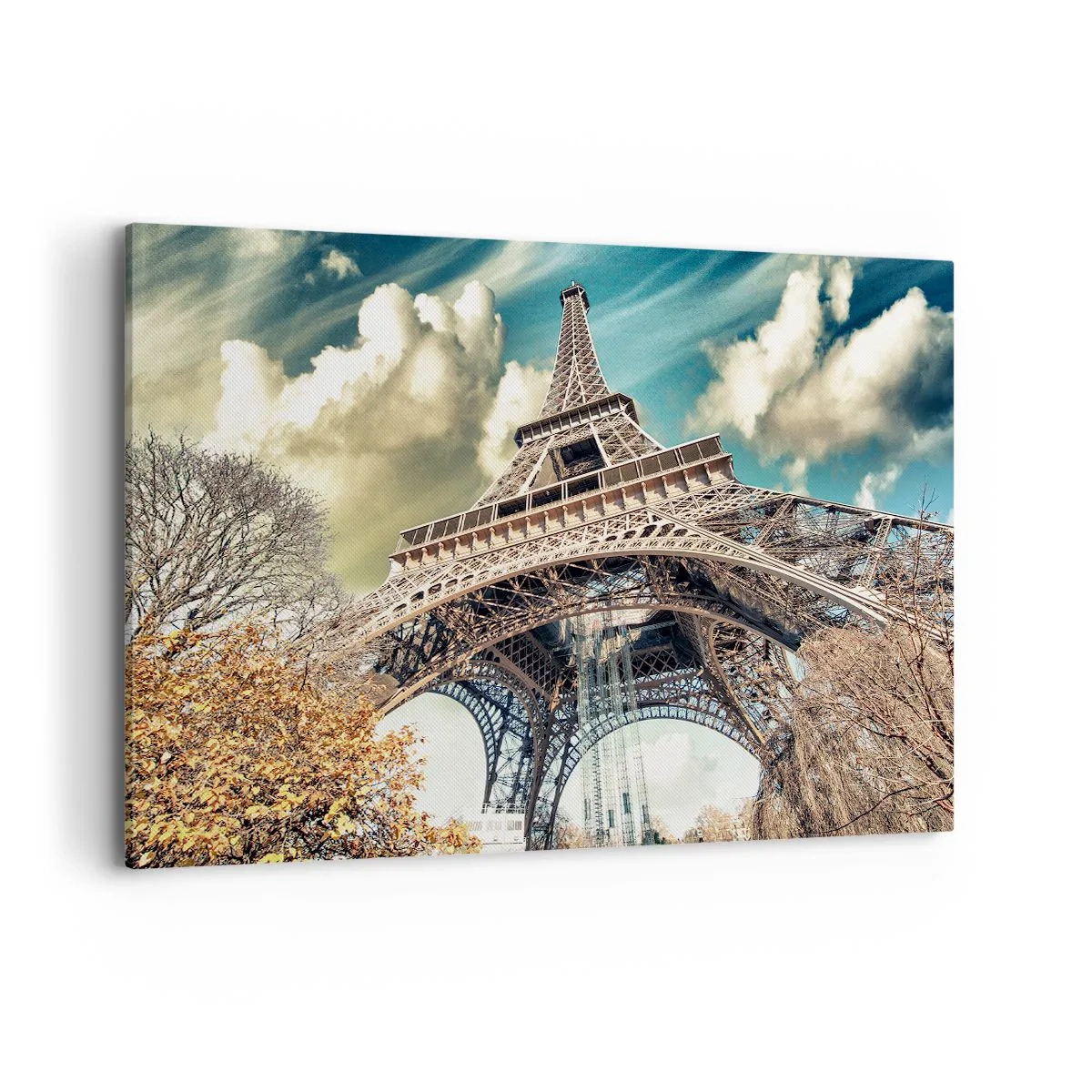 Tablou pe pânză - Și la Paris, în toamna anului .... - 100x70 cm