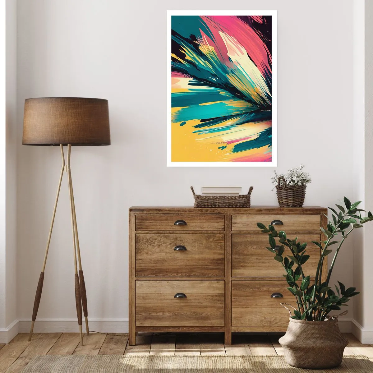 Poster - Compoziția - o explozie de bucurie - 50x70 cm