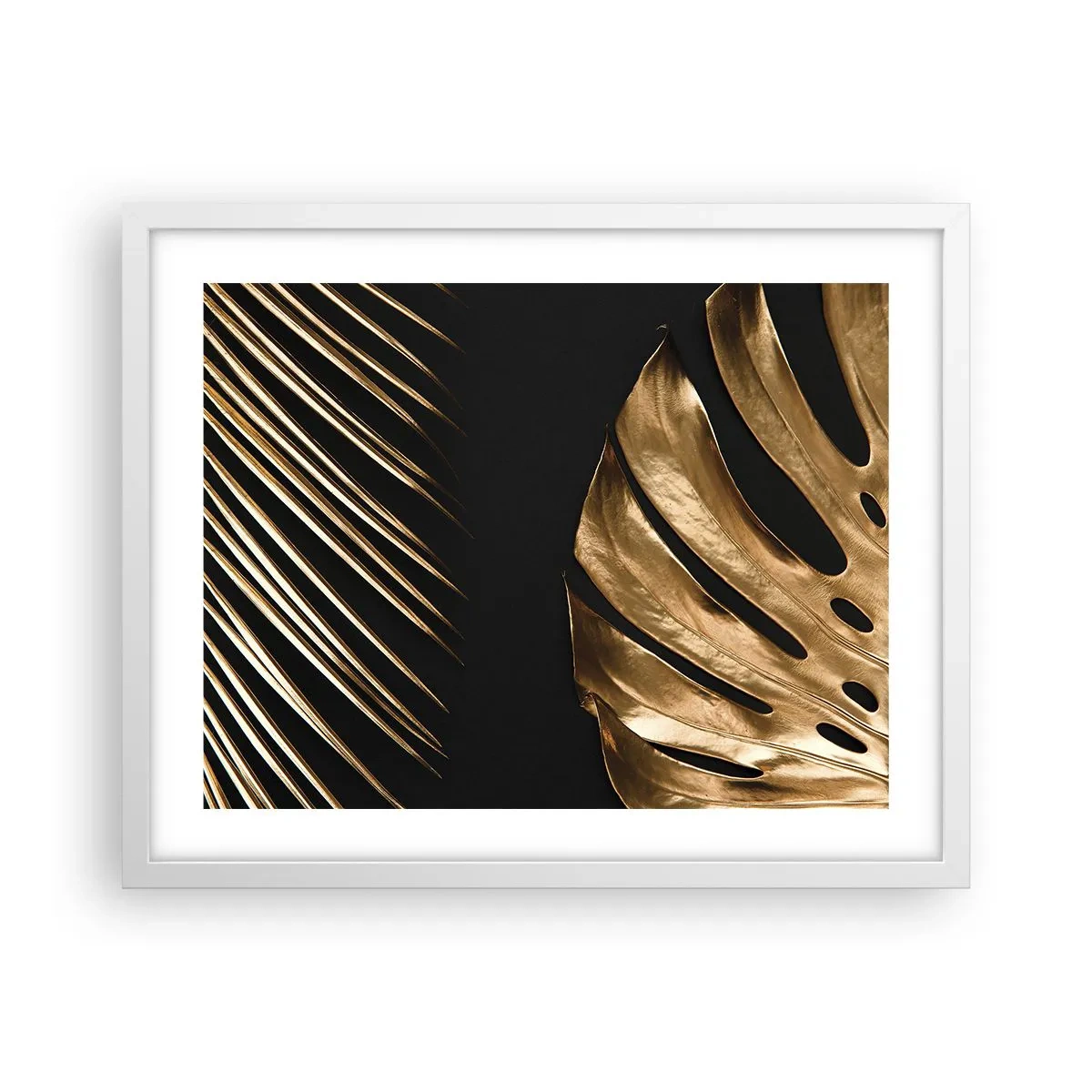 Poster în ramă albă - Diferite și la fel de scumpe - 50x40 cm