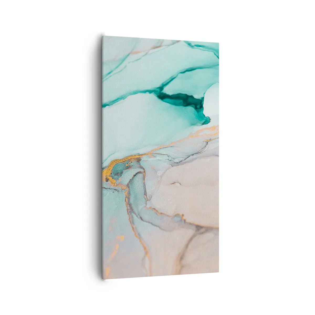 Tablou pe pânză - Dansul formelor și al culorilor - 65x120 cm