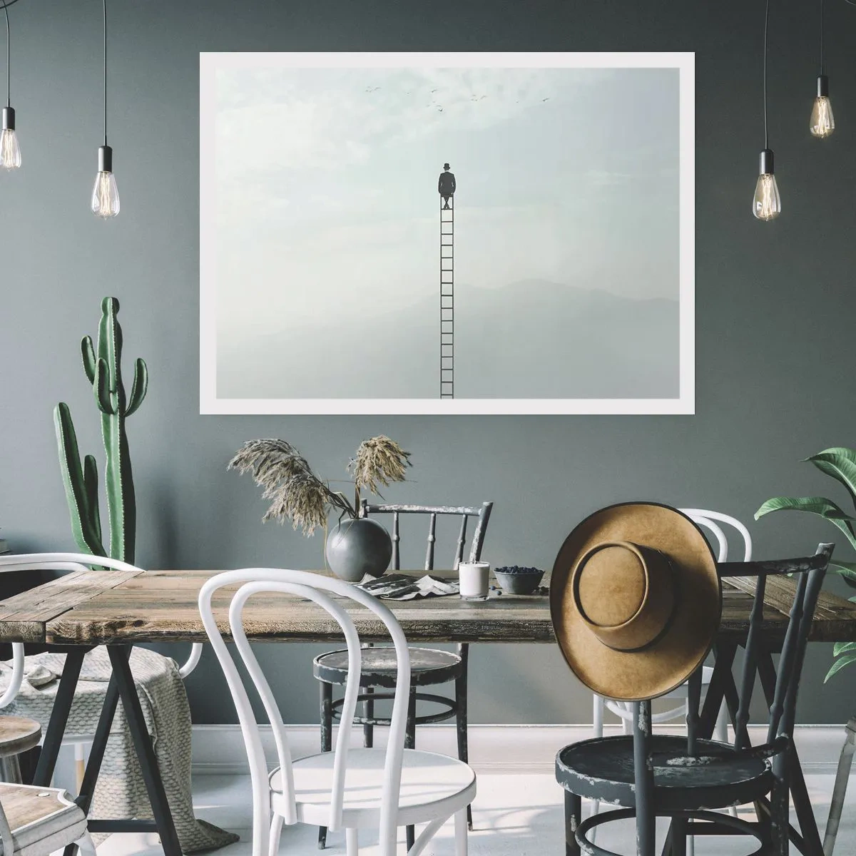 Poster - Fii deasupra - 50x40 cm