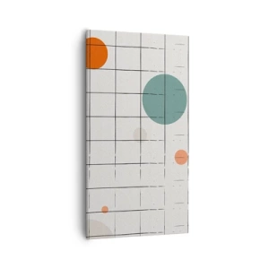 Tablou pe pânză - În capcană. Noi sau ele? - 55x100 cm