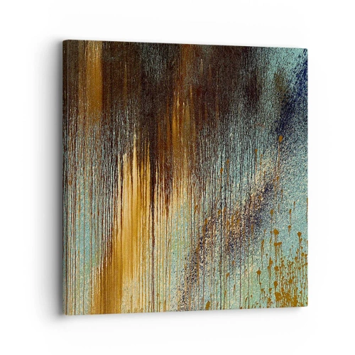 Tablou pe pânză - O compoziție cromatică neaccidentală - 30x30 cm