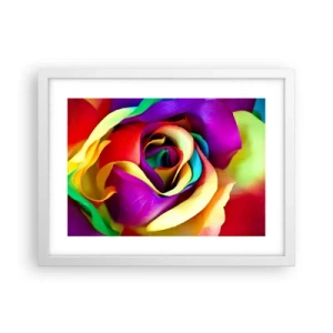 Poster în ramă albă - Acest lucru este imposibil - 40x30 cm