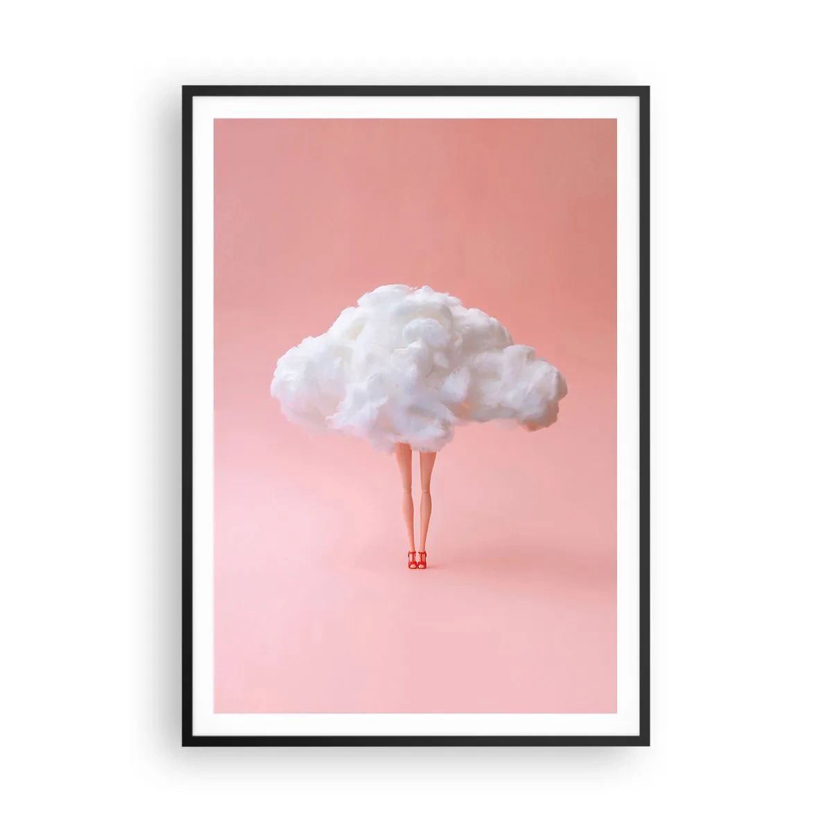 Poster în ramă neagră - Dulce promisiune - 70x100 cm