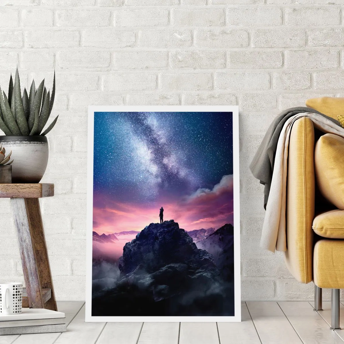 Poster - Și a simțit viața - 70x100 cm