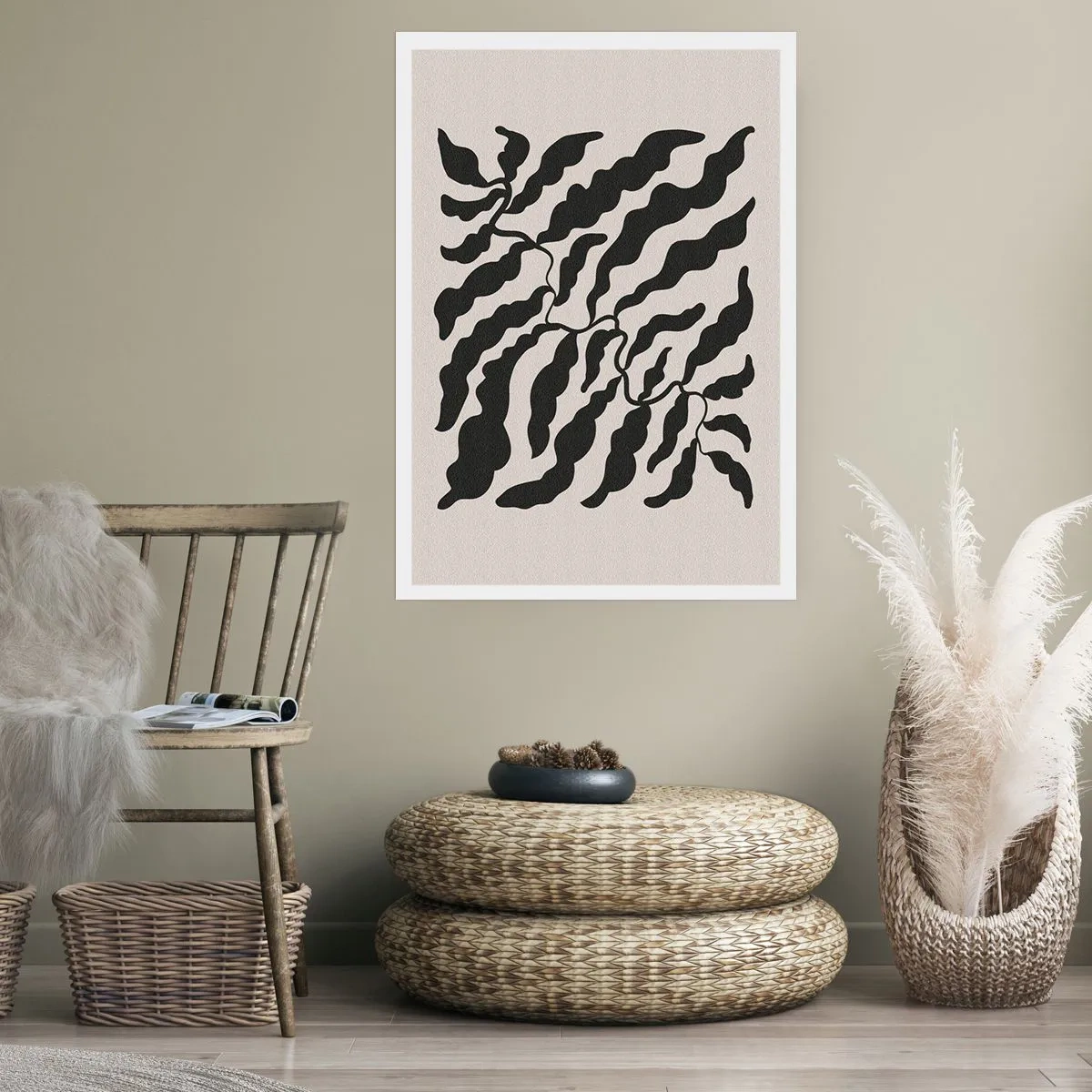 Poster - Natura pătratului - 50x70 cm