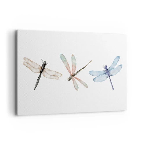 Tablou pe pânză - Libelule imponderabile - 120x80 cm