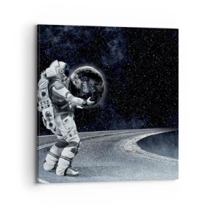 Tablou pe pânză - Pe Calea Lactee - 70x70 cm