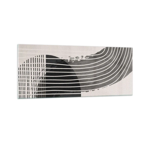 Tablou pe sticlă - Până acolo și înapoi - 100x40 cm