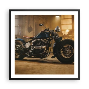 Poster în ramă neagră - Pot să fac totul - 60x60 cm