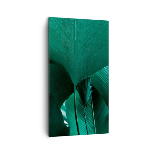 Tablou pe pânză - Cu frunza la lumină - 45x80 cm