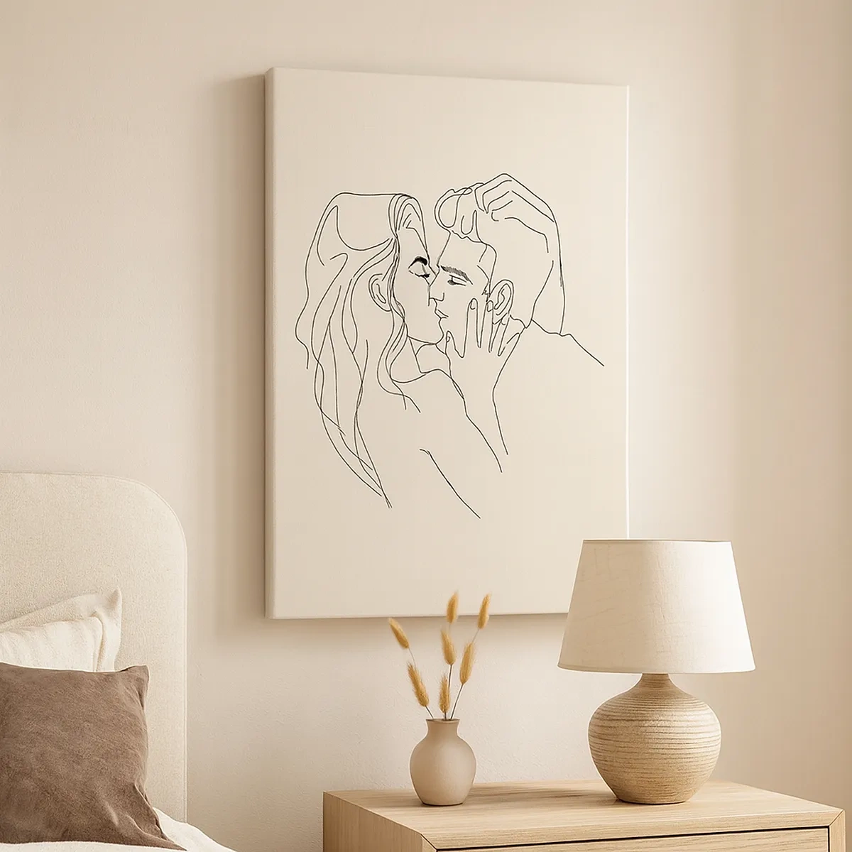 Tablou pe pânză - Încurcați în sentimente - 50x70 cm