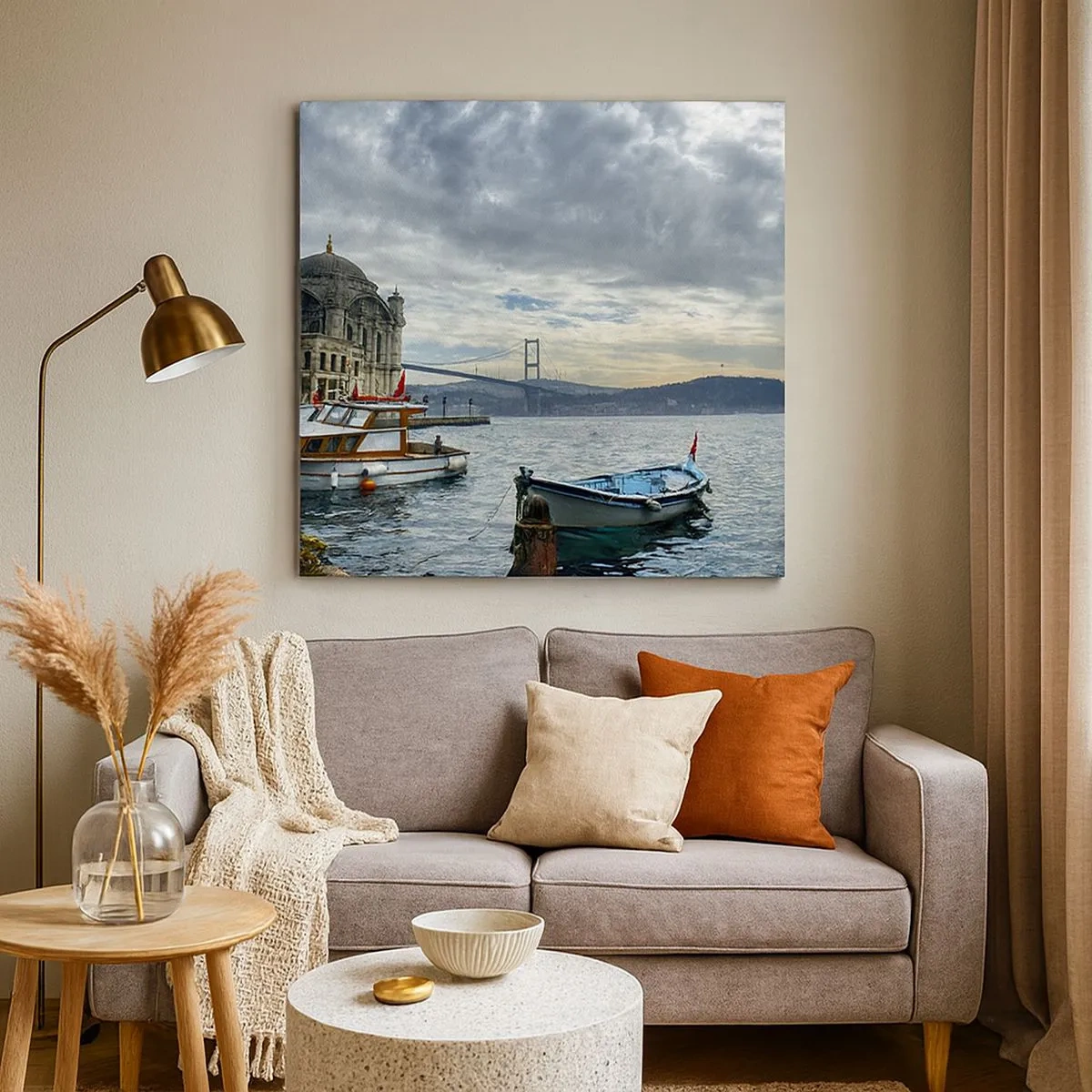 Tablou pe pânză - La granița dintre lumi - 30x30 cm