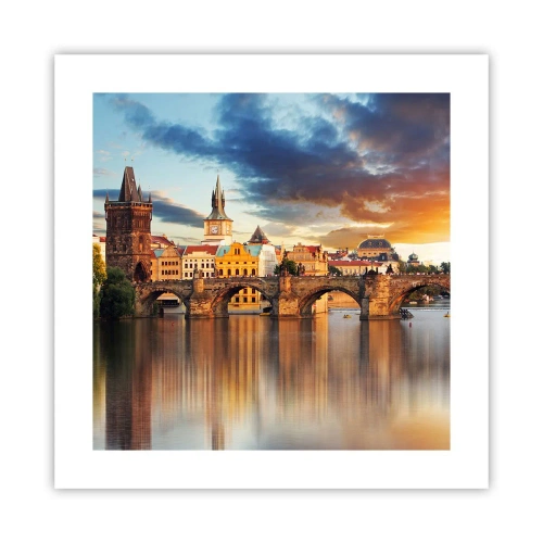 Poster - Frumoasă pentru veacuri - 40x40 cm