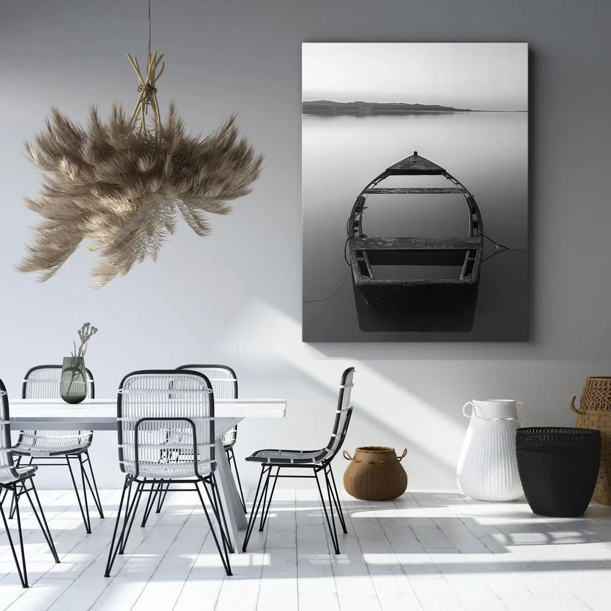 Tablou pe pânză - Dor și melancolie - 55x100 cm