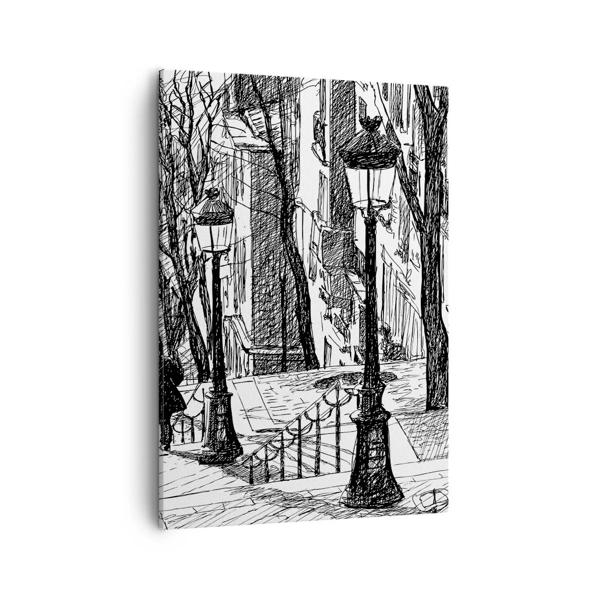 Tablou pe pânză - Poveste de dragoste sau poveste de groază? - 50x70 cm