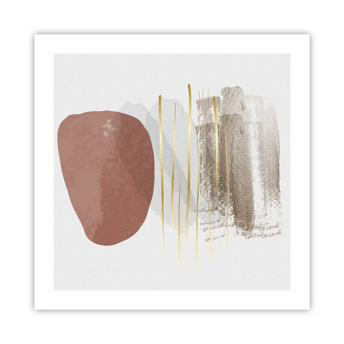 Poster - Colonadă abstractă - 50x50 cm