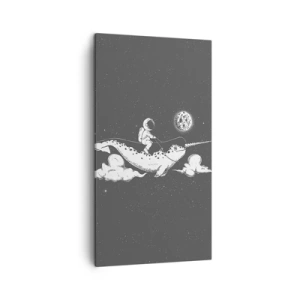 Tablou pe pânză - Cavalerul Spațial - 45x80 cm