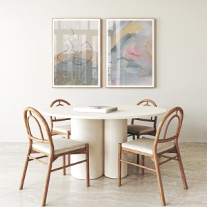 Soft lines - Inspiratie pentru sala de mese