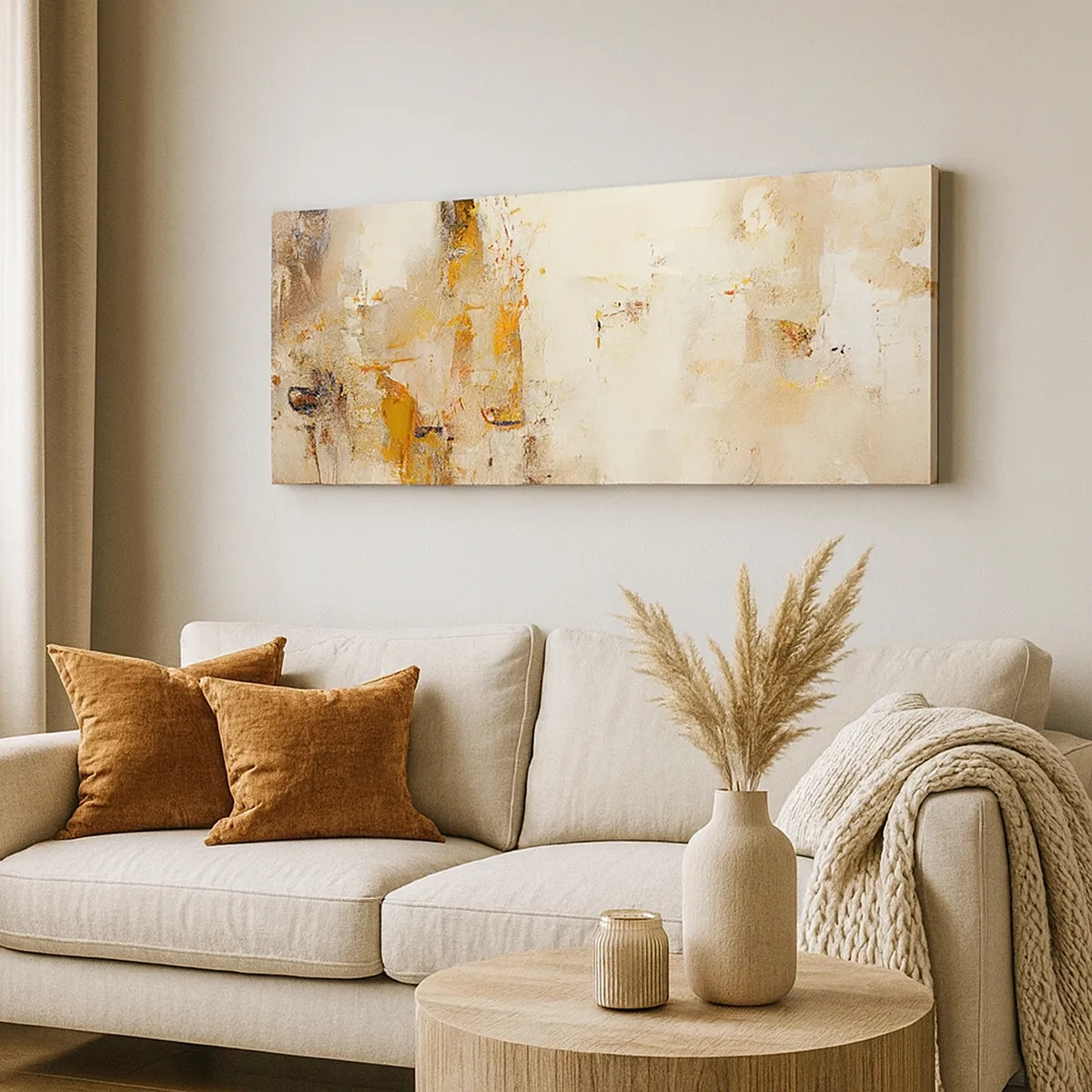 Tablou pe pânză - Sufletul de chihlimbar - 30x30 cm