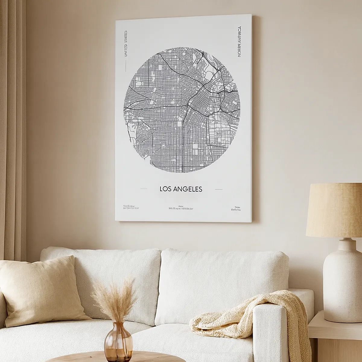 Tablou pe pânză - Anatomia Los Angeles - 50x70 cm