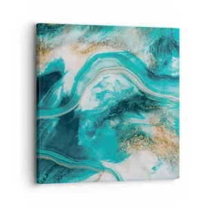 Tablou pe pânză - Râul de aur - 30x30 cm