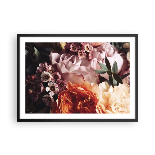 Poster în ramă neagră - Înghesuite în frumusețe - 70x50 cm