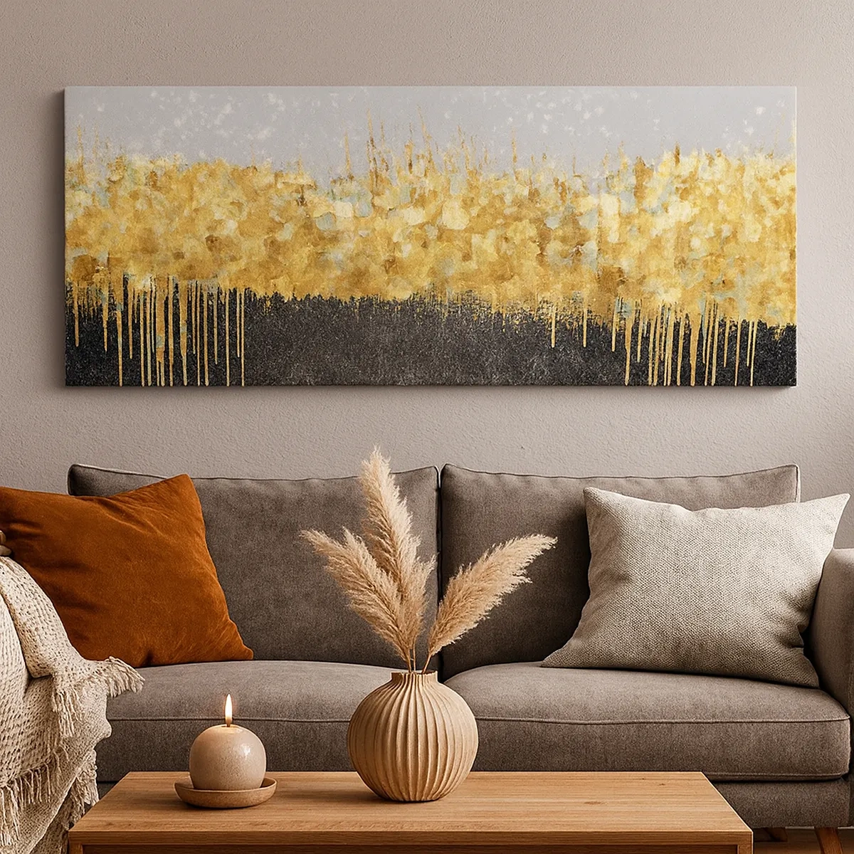 Tablou pe pânză - Înăuntru și în sus - 30x30 cm