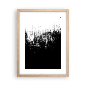 Poster în ramă de stejar deschis - Iar câștigătorul este... - 30x40 cm
