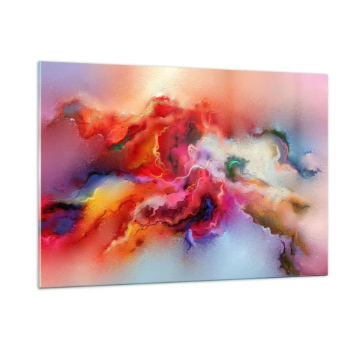 Tablou pe sticlă - Cum să prinzi visul - fum - 120x80 cm