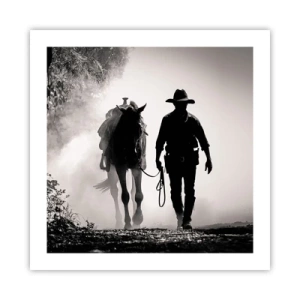 Poster - Texas de dimineața - 50x50 cm