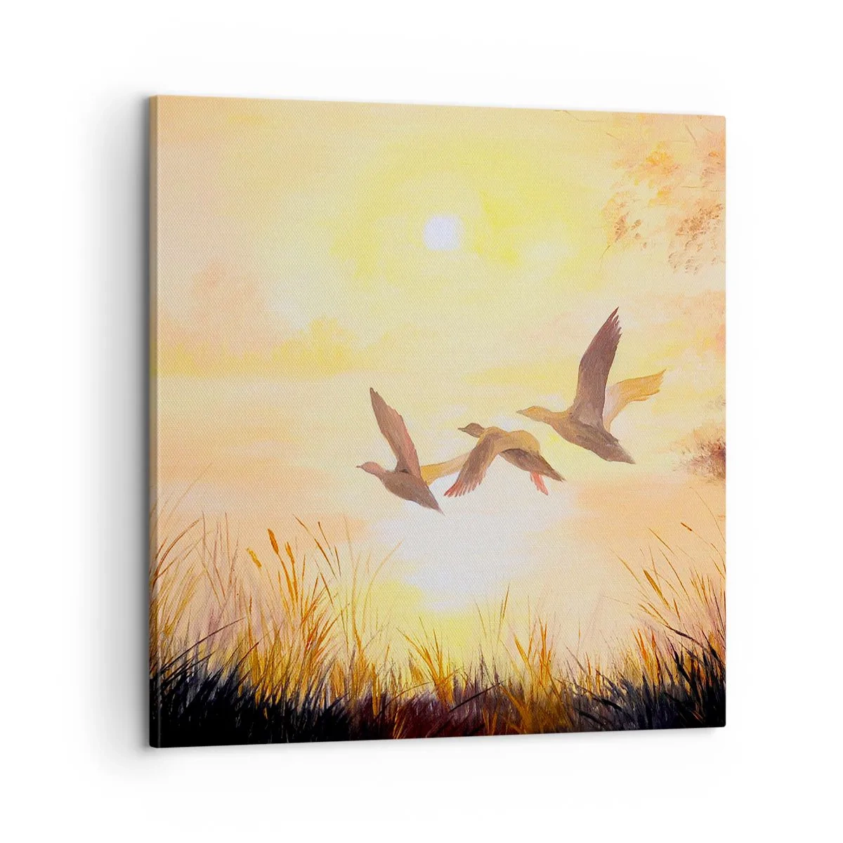 Tablou pe pânză - Începutul unei lungi călătorii - 60x60 cm