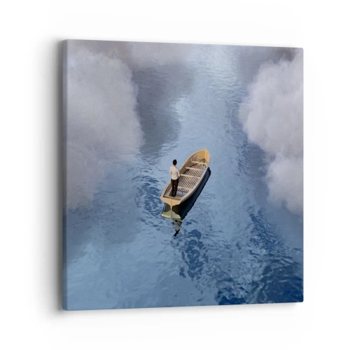 Tablou pe pânză - Viață - călătorie - necunoscut - 40x40 cm