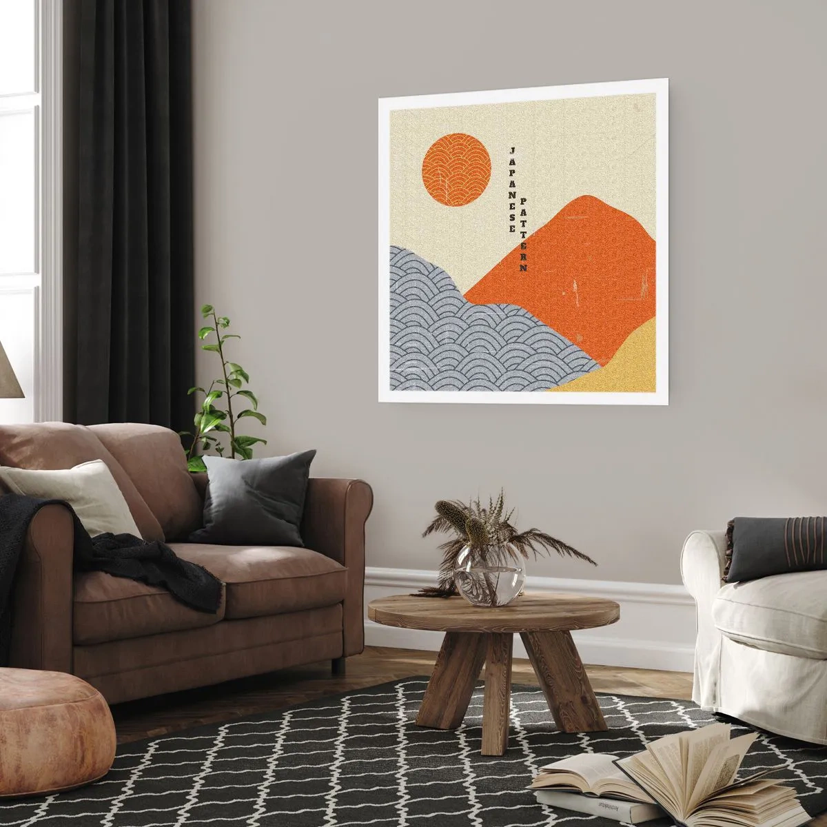 Poster - În stil japonez - 40x40 cm