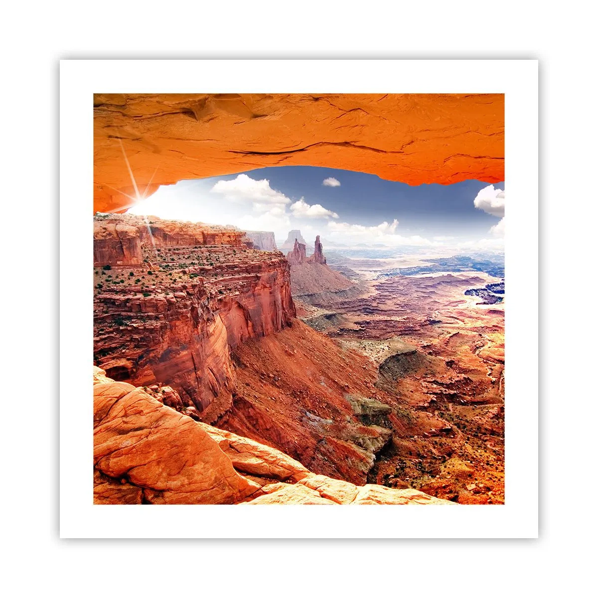 Poster - Sculptat de natura însăși - 50x50 cm