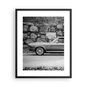 Poster în ramă neagră - Legenda anilor '60. - 40x50 cm