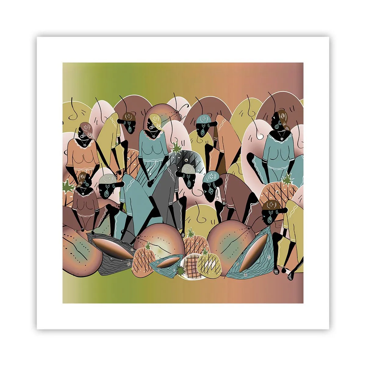 Poster - Sărbătoarea cea mare se apropie - 40x40 cm