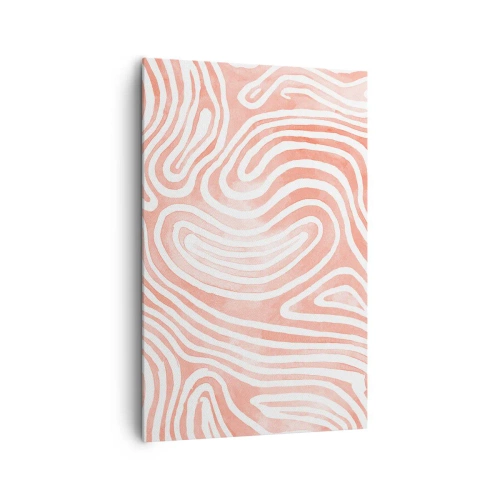 Tablou pe pânză - Într-un labirint de coral - 80x120 cm